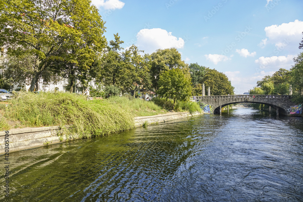 Beautiful Nature at Landwehrkanal Berlin