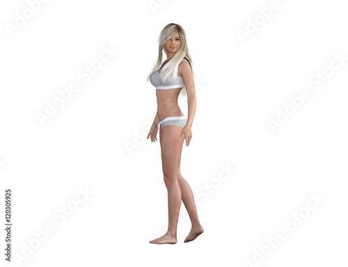 Young Girl With Beautiful Body