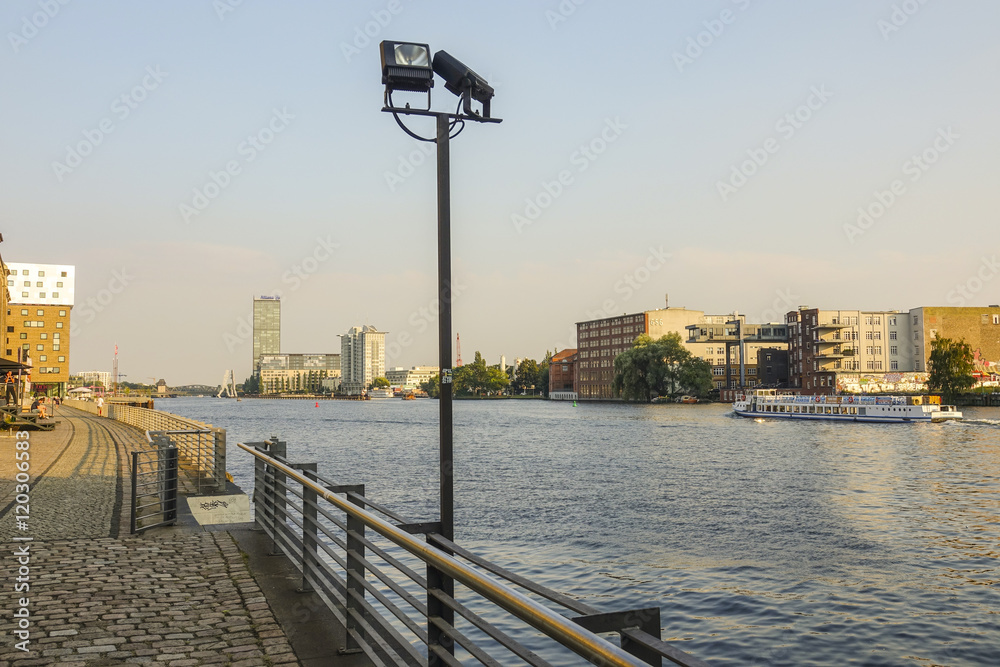 The banks of River Spree in Berlin
