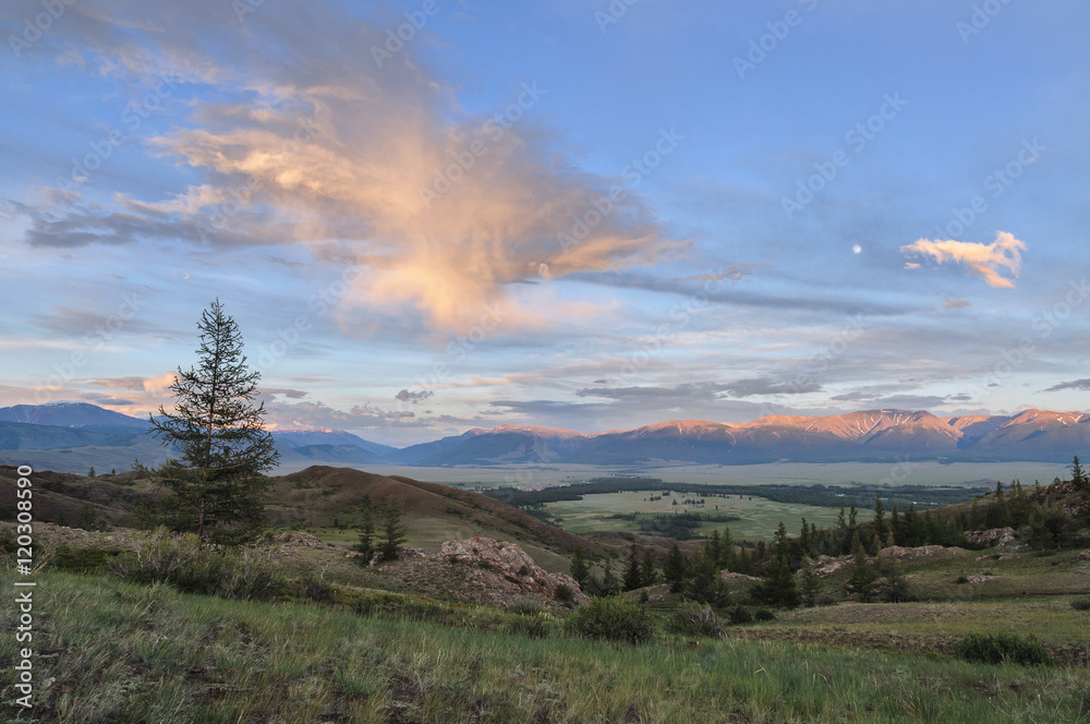 Cloud/Cloud over Chuya valley, Altai Mountains, Siberia, Russia Cloud/Cloud over Chuya valley, Altai Mountains, Siberia, Russia