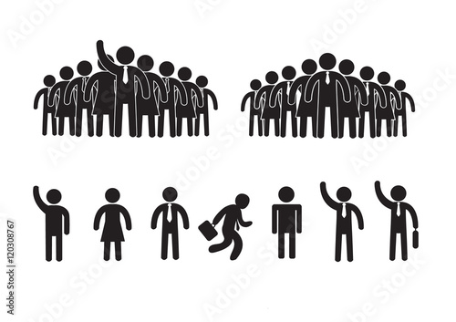 Business Concept icons set.