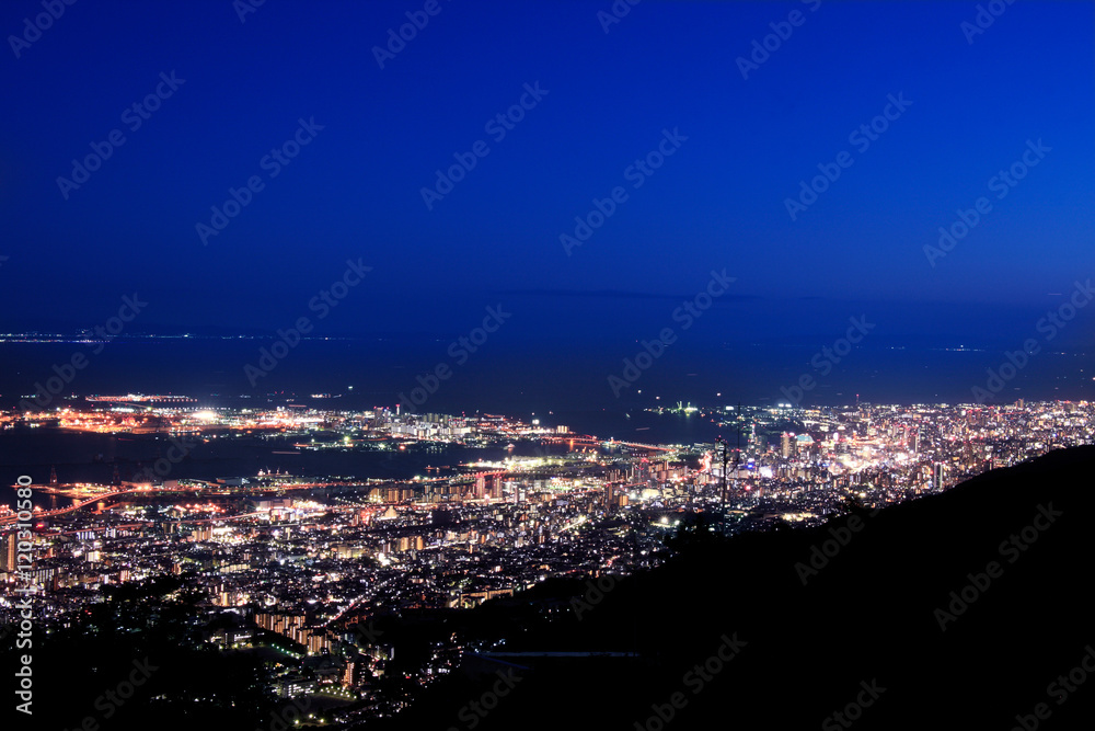 六甲山山頂からの夜景