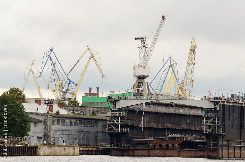 Shipyards to build ships.