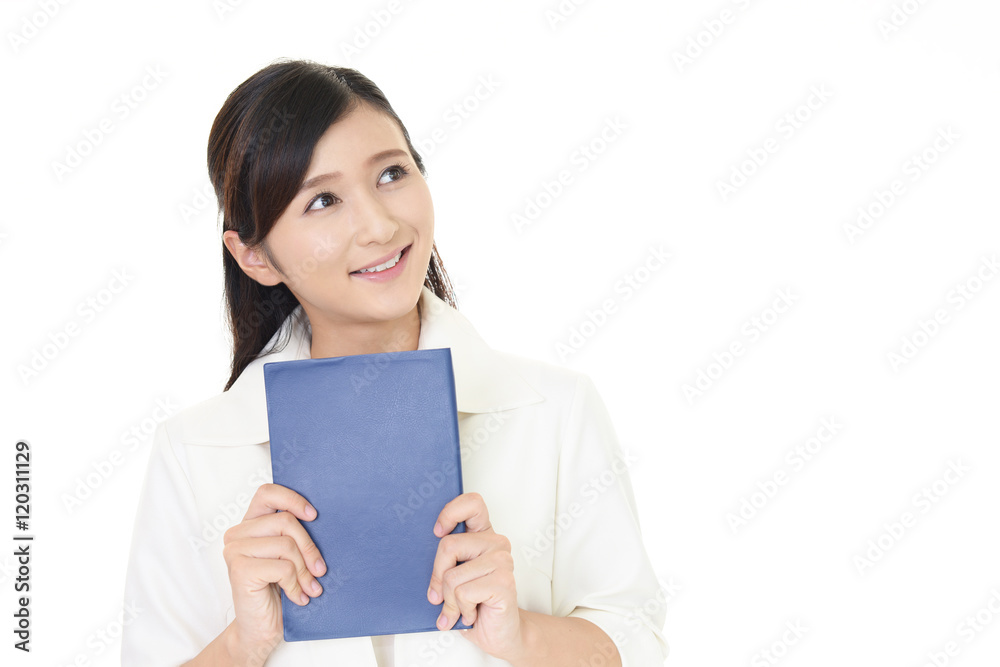 笑顔のビジネスウーマン