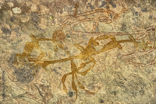Ancient rock drawings, Australia