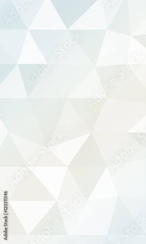 bright white gold pattern backgrounds. polygonal pattern. vector illustration