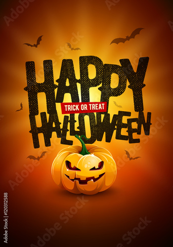 Happy Halloween Poster Design