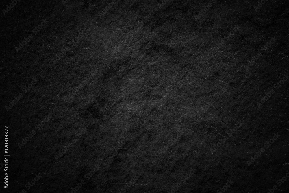 Dark grey black slate background or texture.