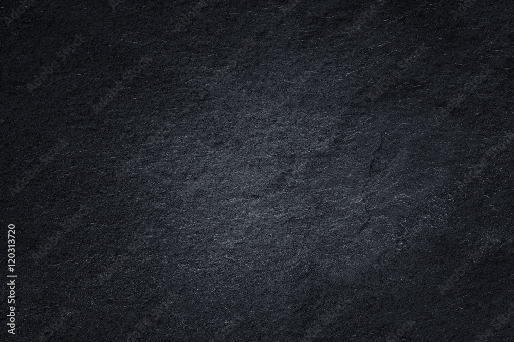 Obraz premium Dark grey black slate background or natural stone texture.