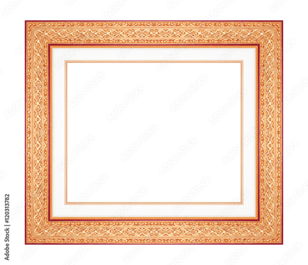 Fototapeta premium Picture frame isolated on white background