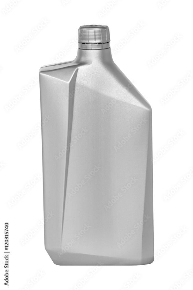 Lubricating oil can isolated on white background Lubricating oil can isolated on white background