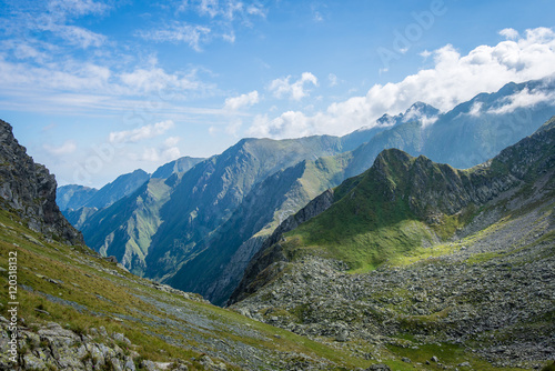 Fagaraš mountains in Southern Carpathians, Romania © Martins Vanags