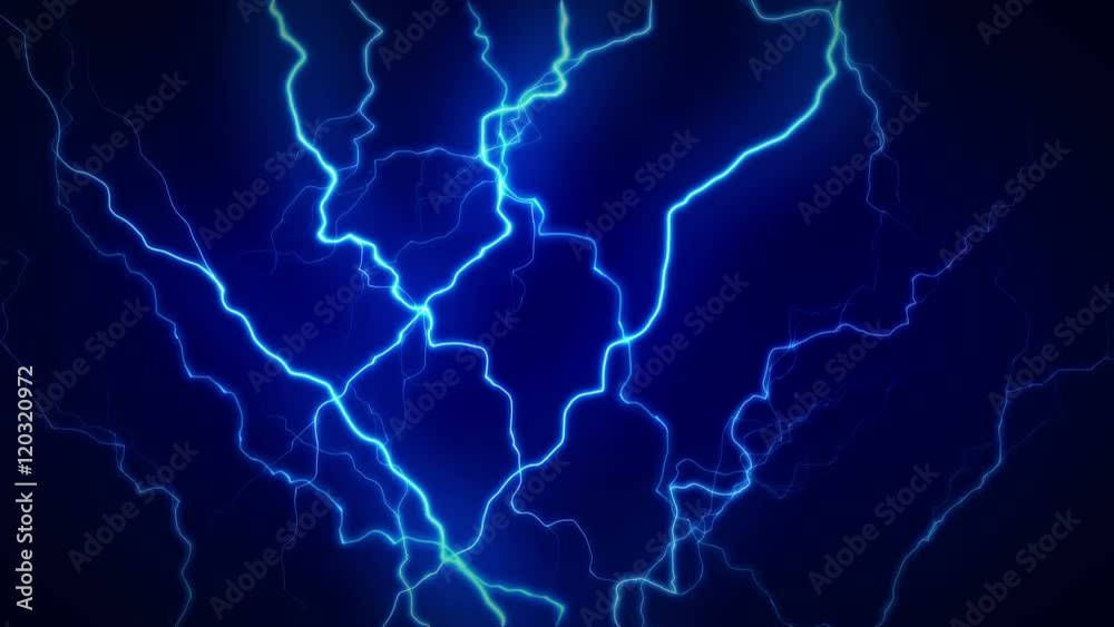 4K Electricity Front Blue - Electricity or plasma crackling. This is 1 clip in a set of 3. All clips are available in multiple color options and loop seamlessly.