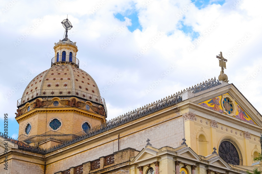 ROME, ITALY - AUGUST, 7, 2016: San Joachim church in Rome, Italy