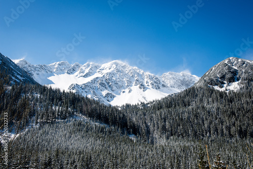 Western carpathian, Tatry mountains in winter
