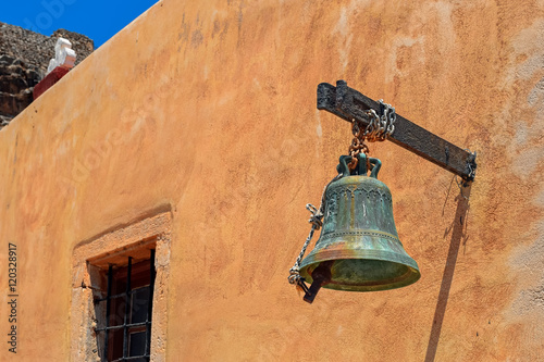 Spinalonga Island Fortress Church Bell photo