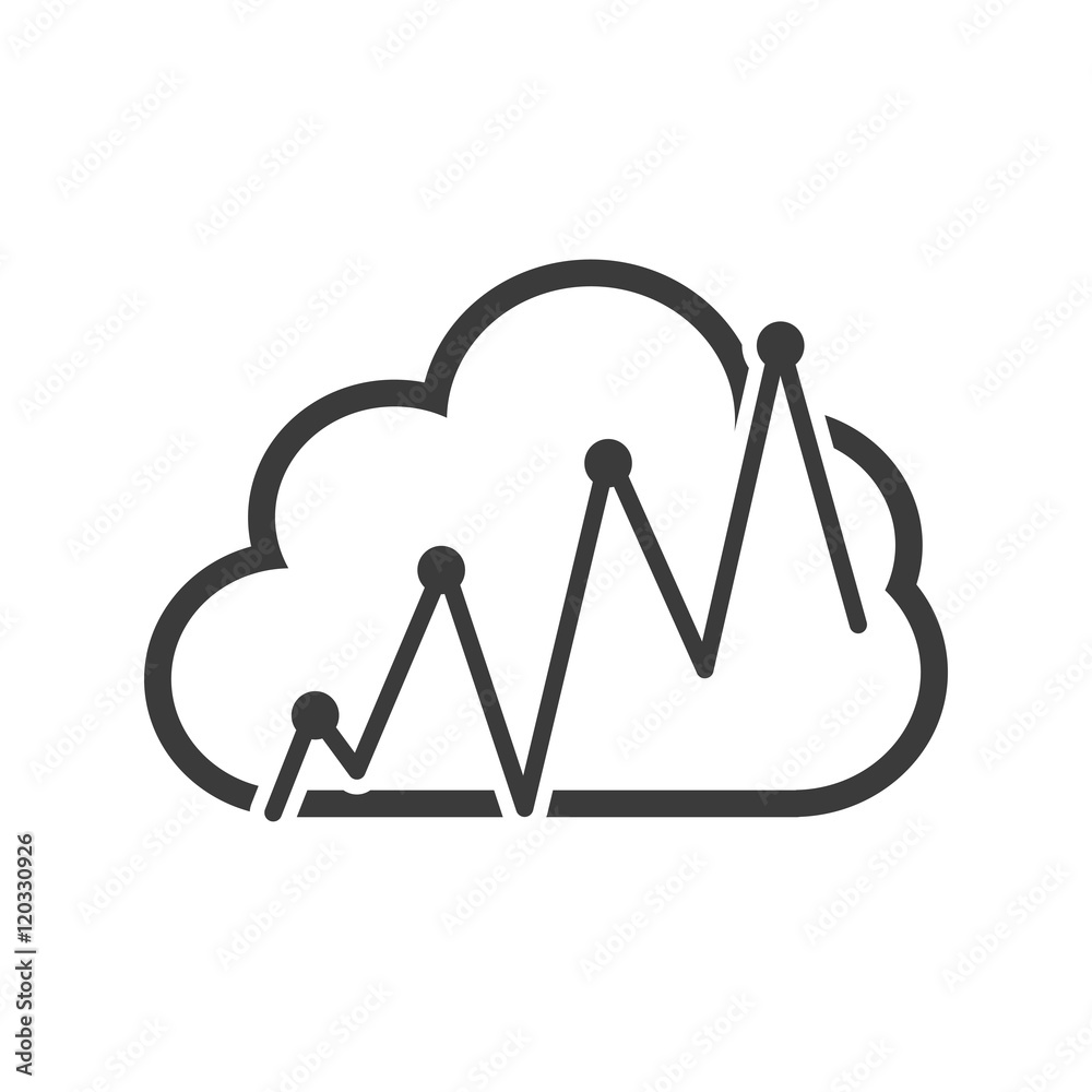 cloud computing data center isolated icon vector illustration design cloud computing data center isolated icon vector illustration design