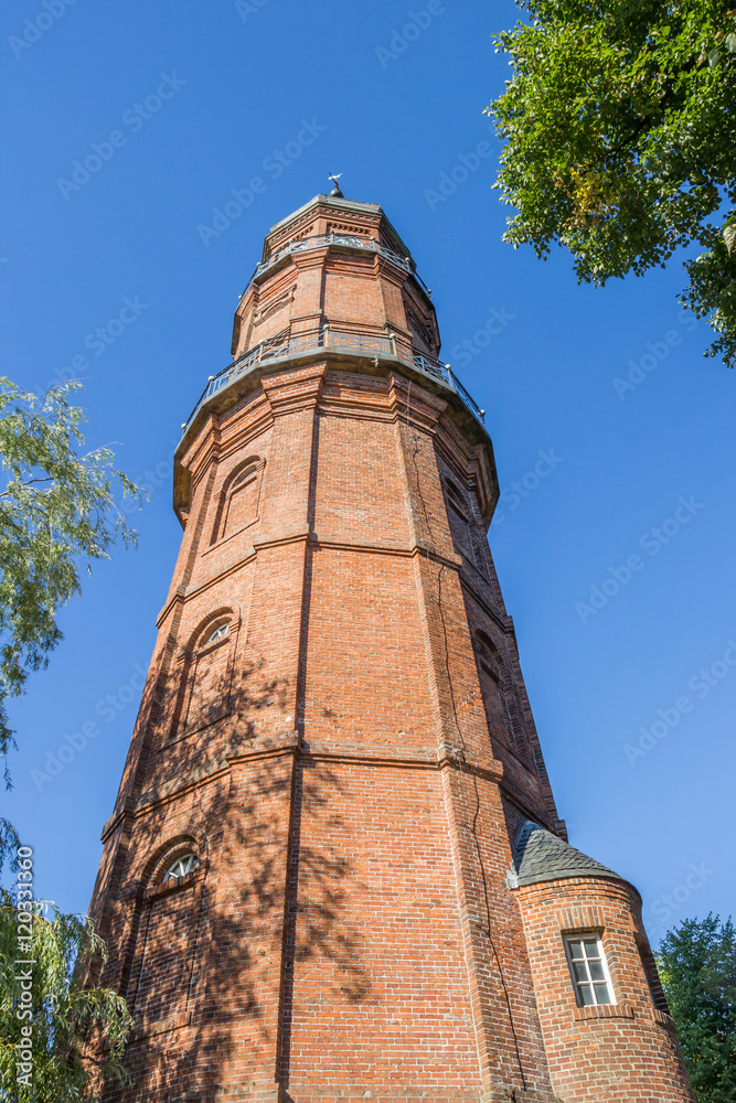 Historical tower Alter Turm in the center of Papenburg