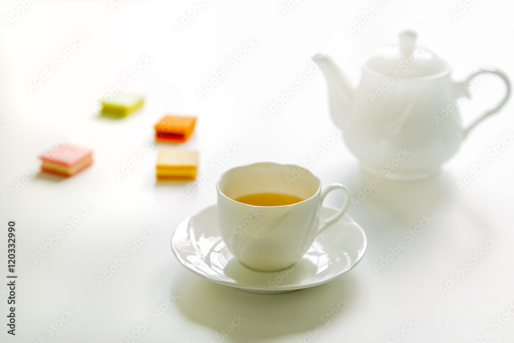 休息イメージの紅茶
