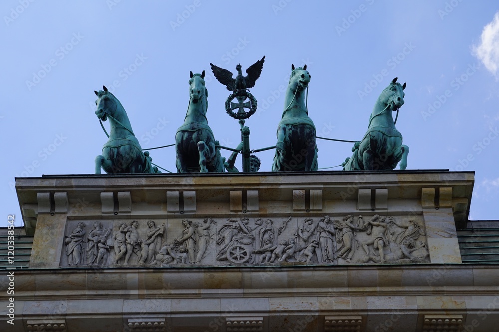 Obraz premium Quadriga Brandenburger Tor
