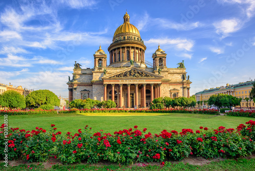 Obraz na płótnie St Isaac cathedral, Saint Petersburg, Russia w salonie