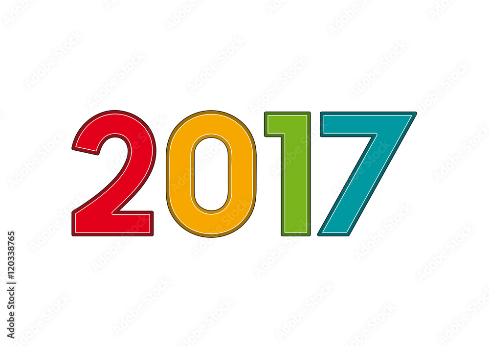 colorful creative text 2017 colorful creative text 2017