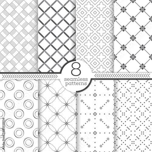 Seamless patterns set