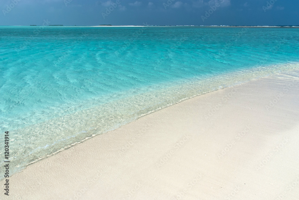 Obraz premium Maldivian island