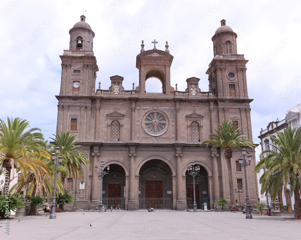 Santa Ana Cathedral in Las Palmas de Gran Canaria, Spain