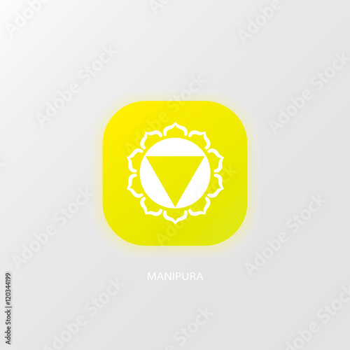 Vector illustration of Color chakra icon design