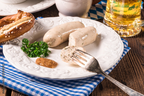 Bavarian meatloaf with sweetly senf photo