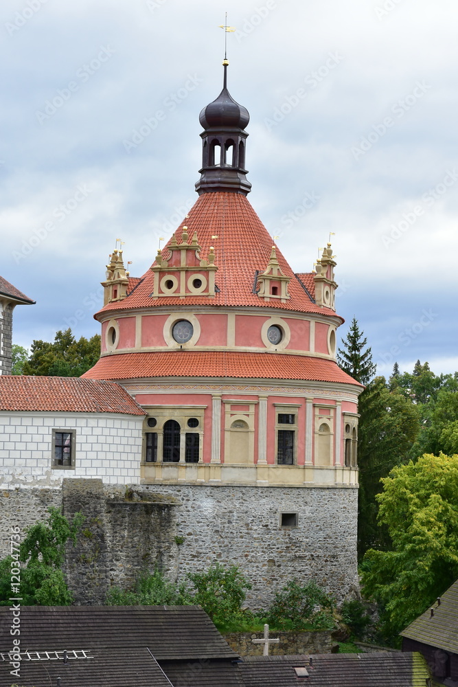 castle Jindrichuv Hradec-Rondel,Czech