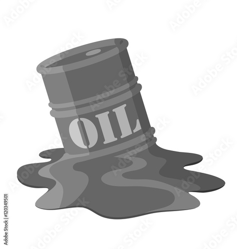 Melting Oil Barrel