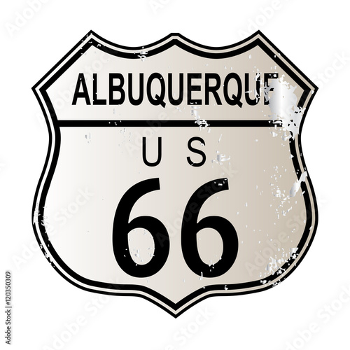 Albuquerque Route 66 Sign
