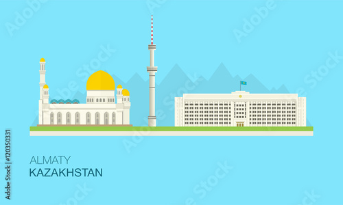 Almaty City Landscape, Kazakhstan-2