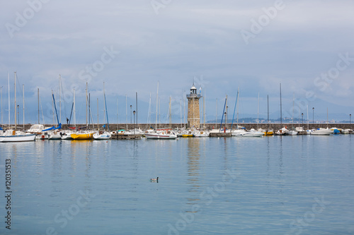 The lighthouse in Desenzano