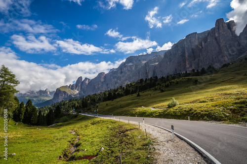 Картината върху платно Sella Pass South Tyrol Südtirol Italy