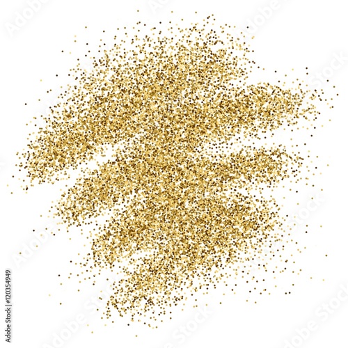 Gold glitter background