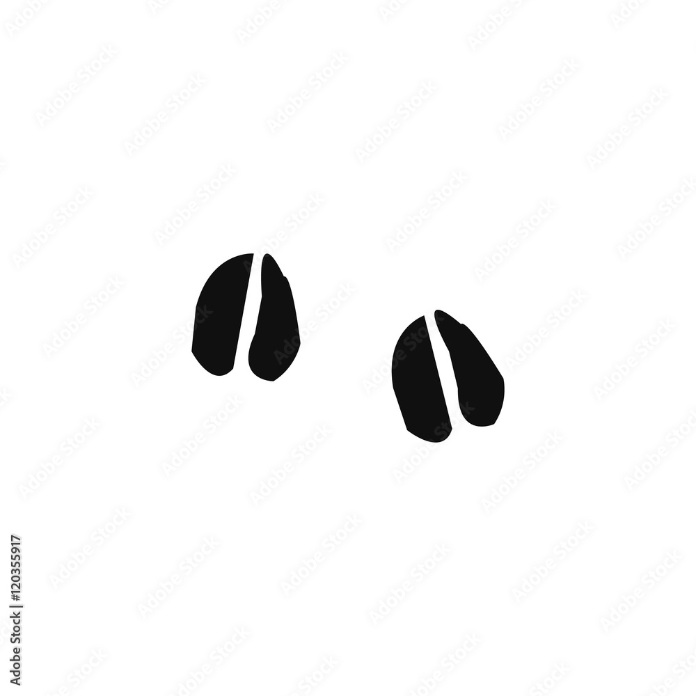Animal footprint -cow Animal footprint -cow