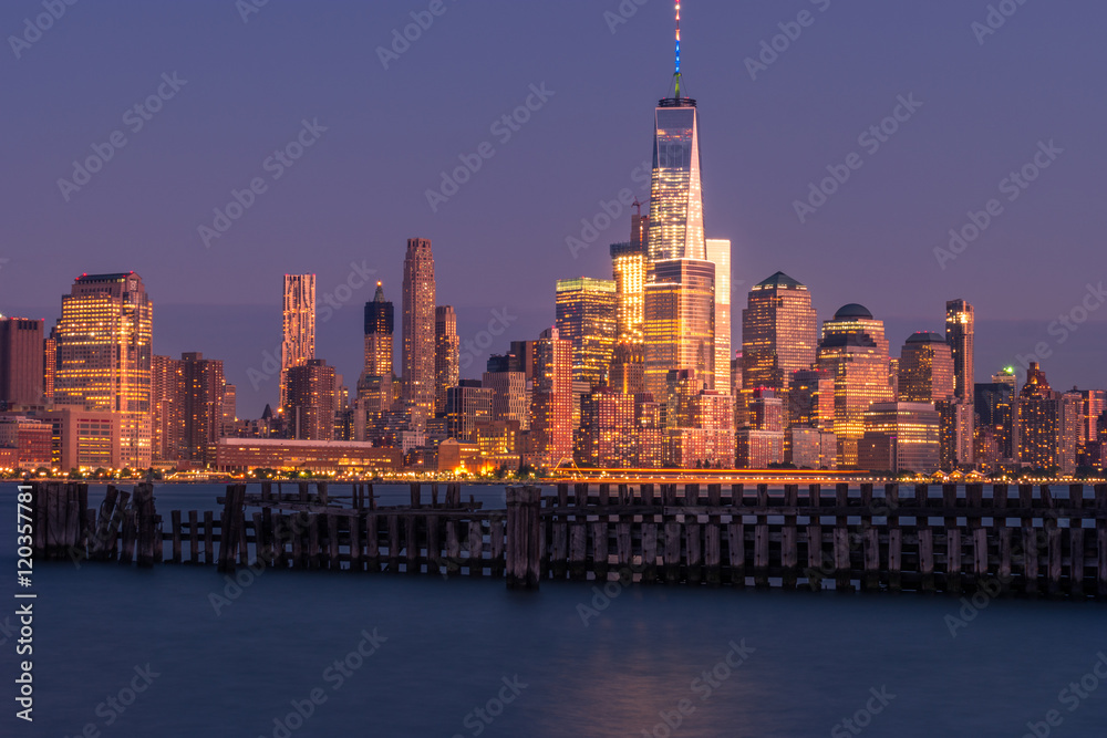 Obraz premium NYC at night