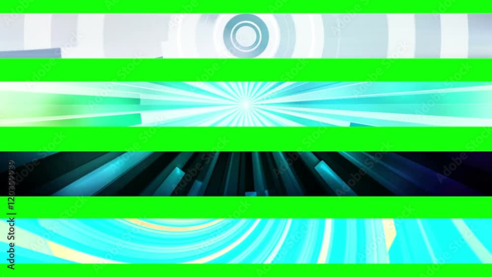Lower third forty GBS Abstract looping Lower Thirds, use cropping or ...