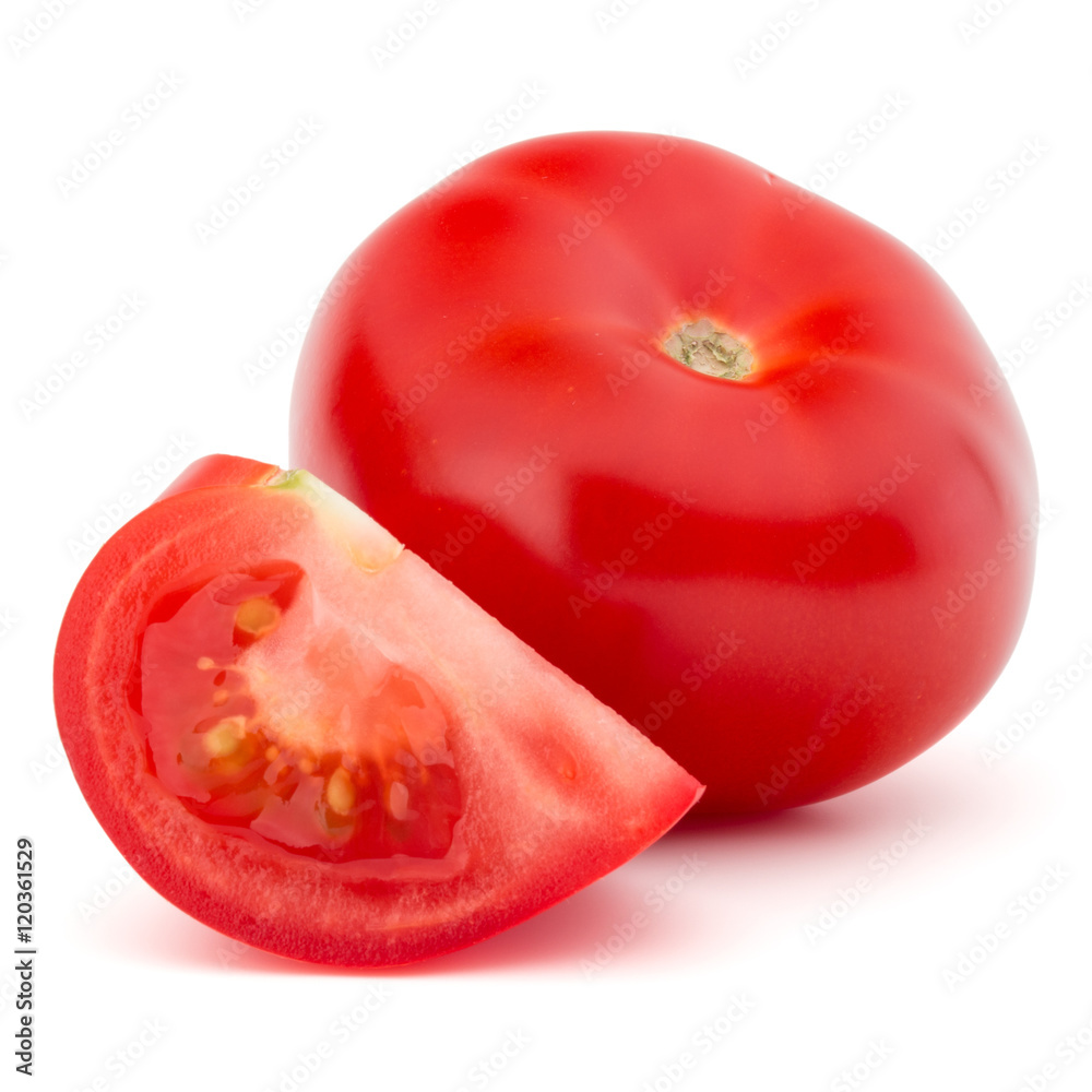 Tomato vegetable isolated on white background cutout Tomato vegetable isolated on white background cutout