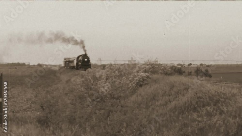 Old Coal Steam Train