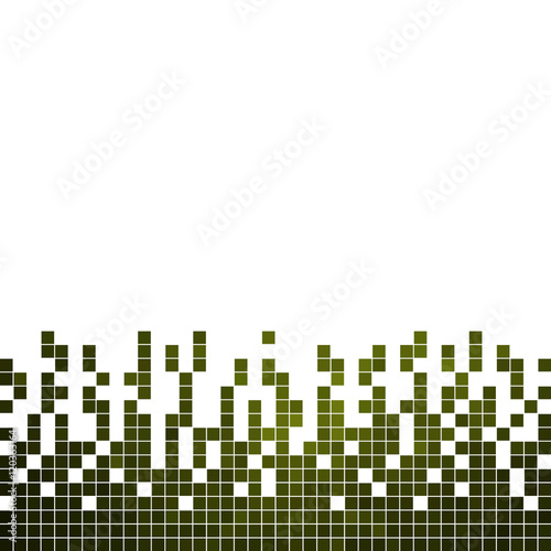 abstract vector square pixel mosaic background