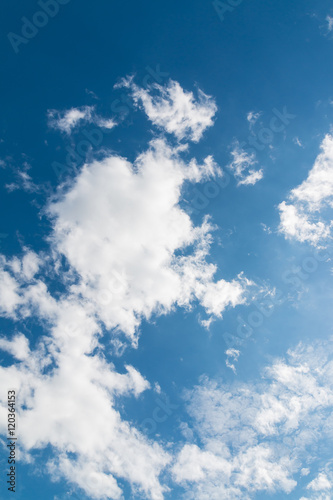 blue sky background with clouds