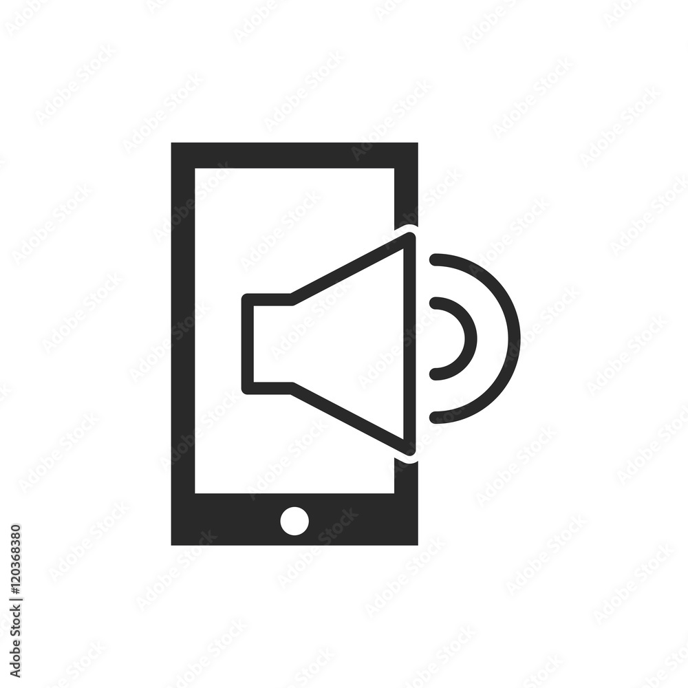 smartphone with button audio menu vector illustration design smartphone with button audio menu vector illustration design