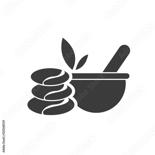 spa relax service isolated icon vector illustration design