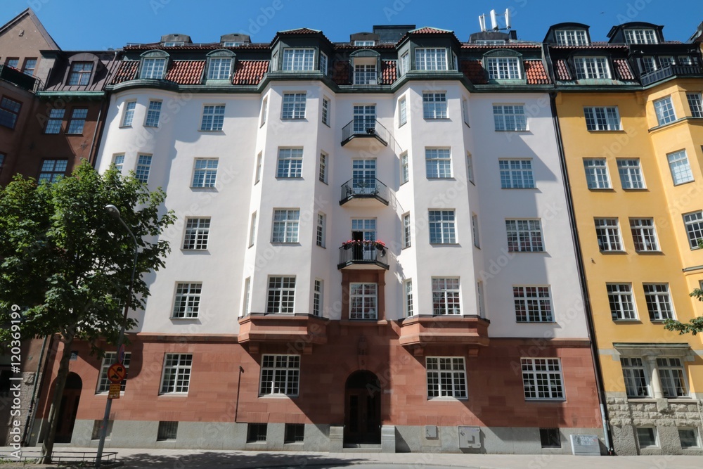 Obraz premium Palazzi a Stoccolma