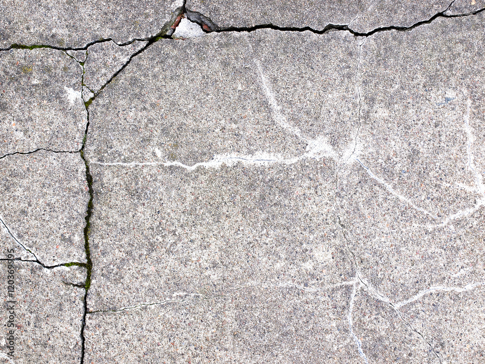 Obraz premium cracked concrete wall texture background