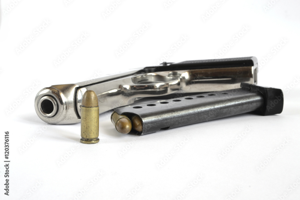Pistol and ammunition Pistol and ammunition
